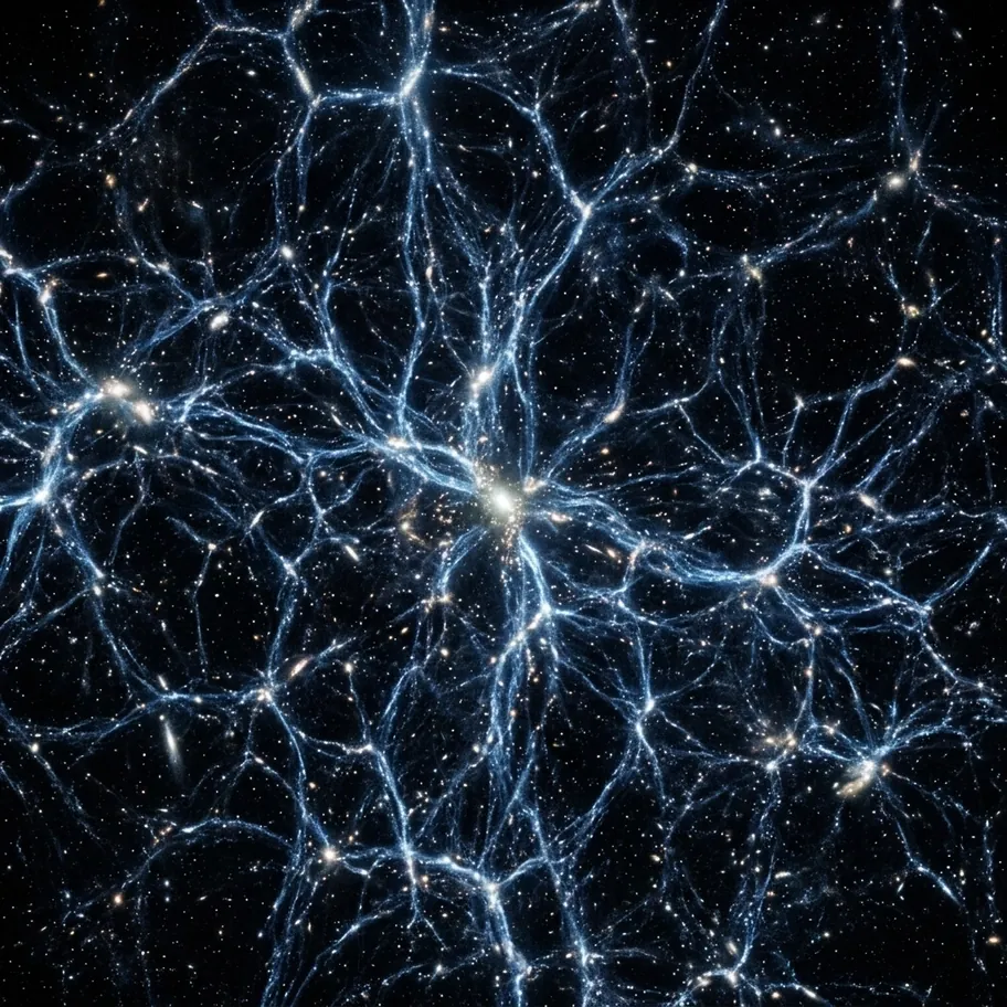 Gas and galaxies flowing along a filament of cosmic web