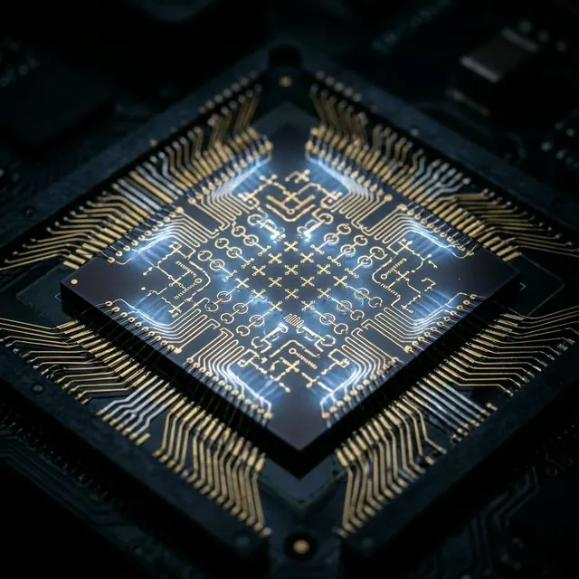 Quantum processor with superconducting qubits cooled near absolute zero