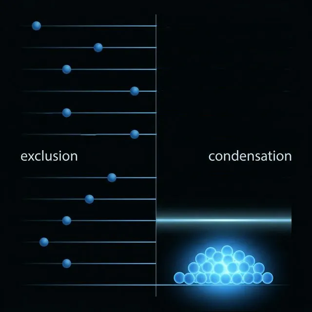 Fermions versus bosons in a superconductor